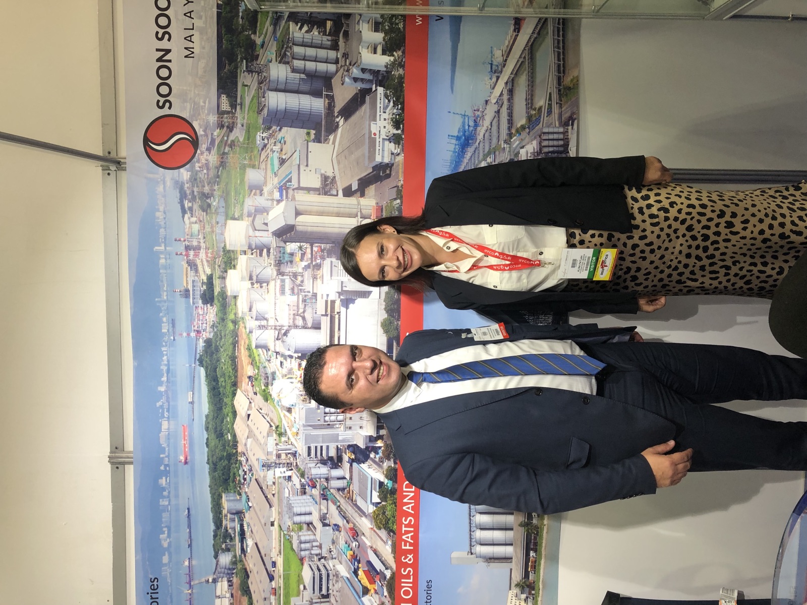 Meeting international industry partners