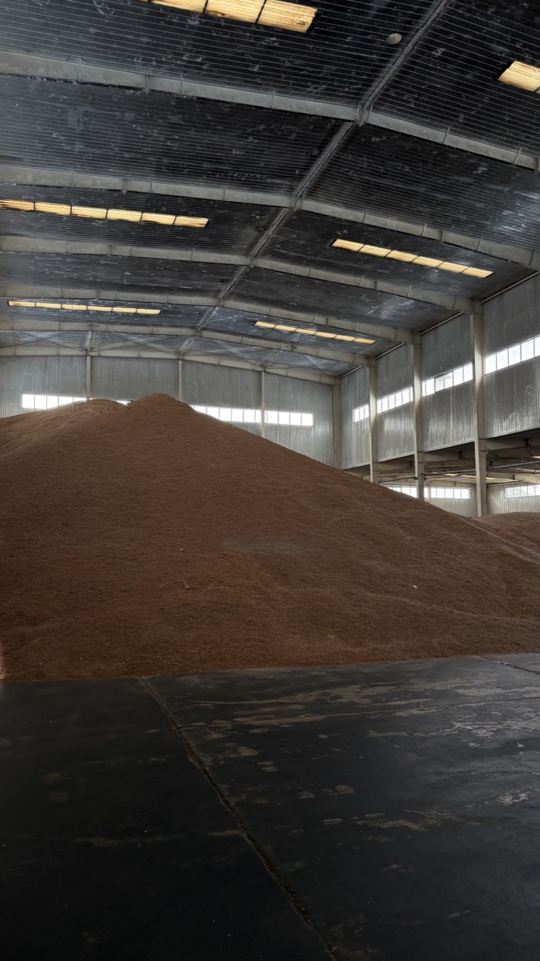 Bulk flax storage